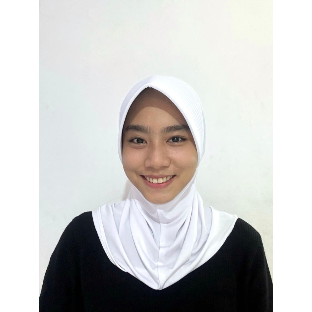 Snada Original Ukuran S ,Bergo Sport Ukuran S, Bergo Olahraga,Bergo Pet Besar,Bergo Sekolah,Bergo Sp