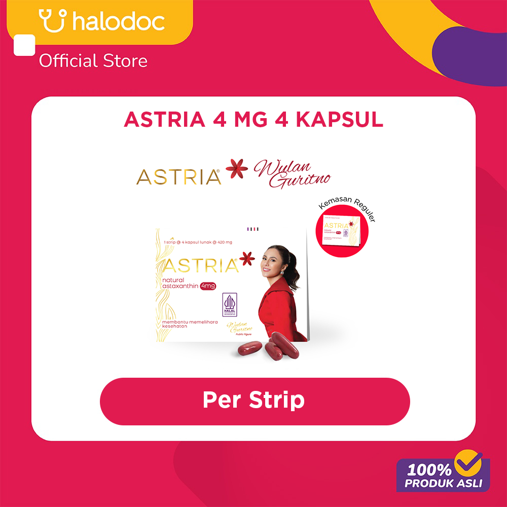 Astria 4 mg 4 Kapsul