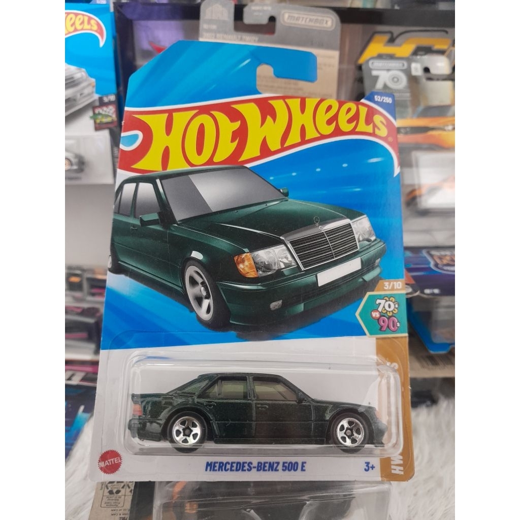163. HOT WHEELS MERCEDES-BENZ 500 E HW: '70S VS. '90S