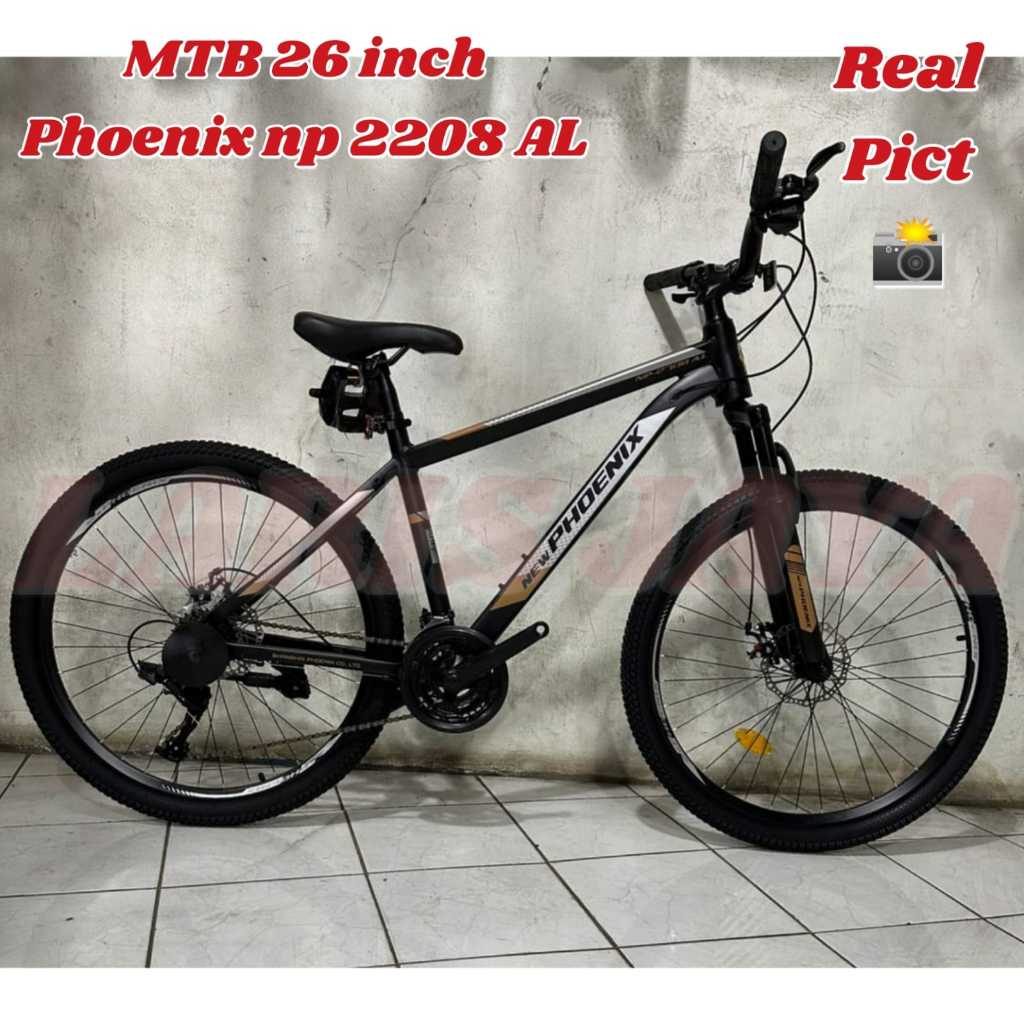 Sepeda gunung murah 26 inch sepeda mtb 26 PHOENIX new SEPEDA GUNUNG BAGUS ORIGINAL PHOENIX 2708 AL
