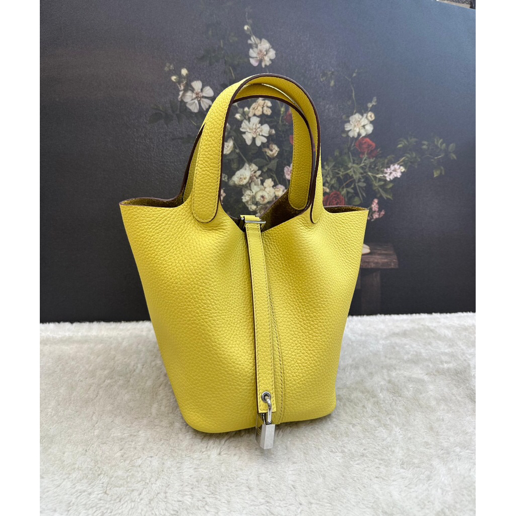 Tas Wanita Picotin No Brand Togo Leather Full Leather Quality