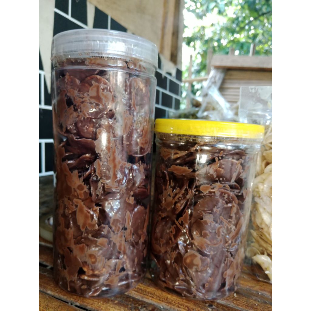 

kripik pisang coklat lumer