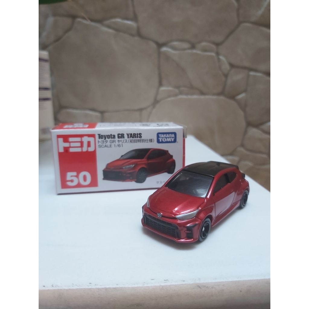 Tomica Toyota GR Yaris (red metallic)