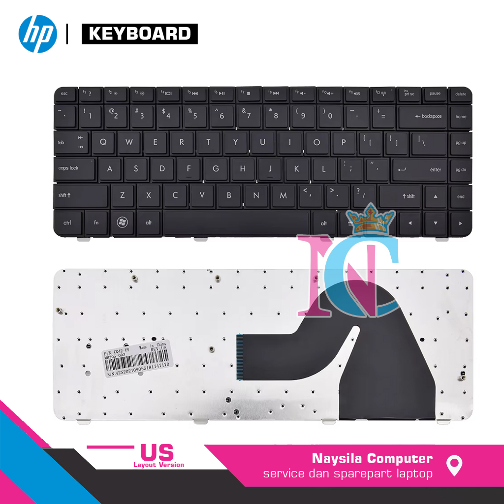 Keyboard HP Compaq Presario G42 CQ42 CQ42-100 CQ42-200 CQ42-300