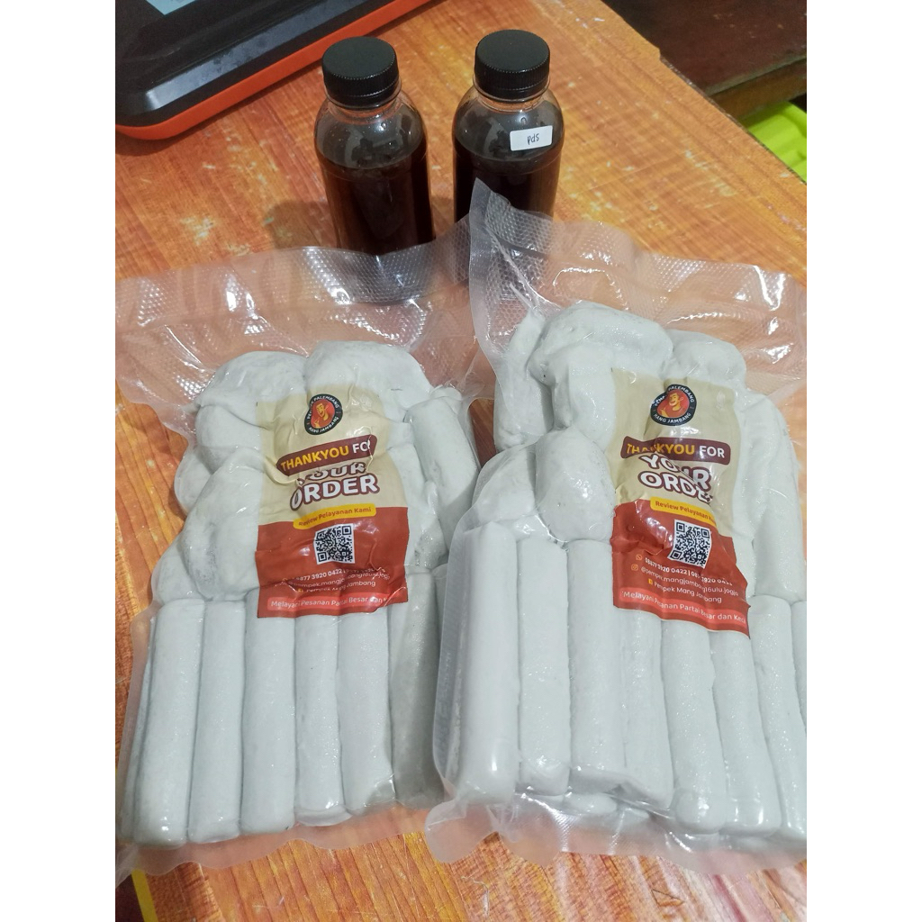 

Paket Pempek hemat isi 24 pcs mix (telur & lenjer)