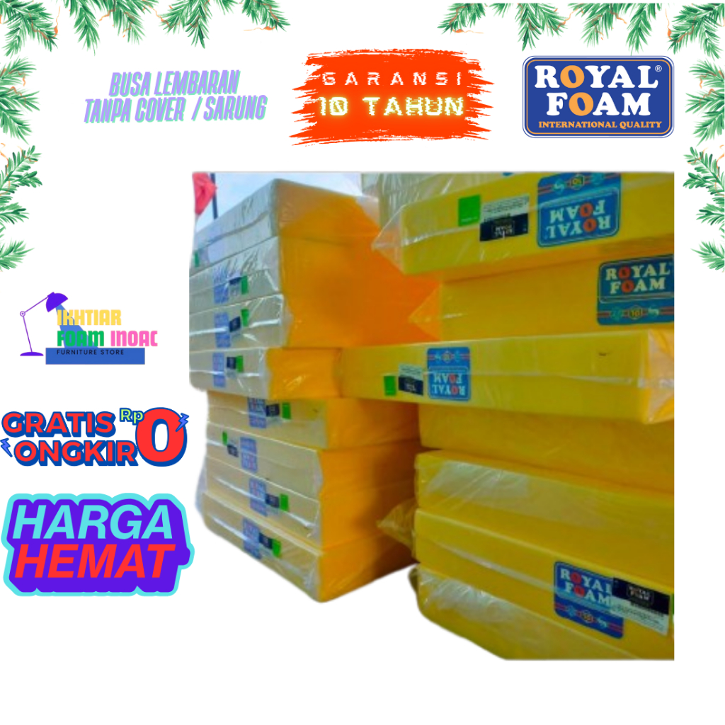 Busa lembaran Royal Foam density 16, kualitas premium super kenyal.busa royal harga hemat bersahabat