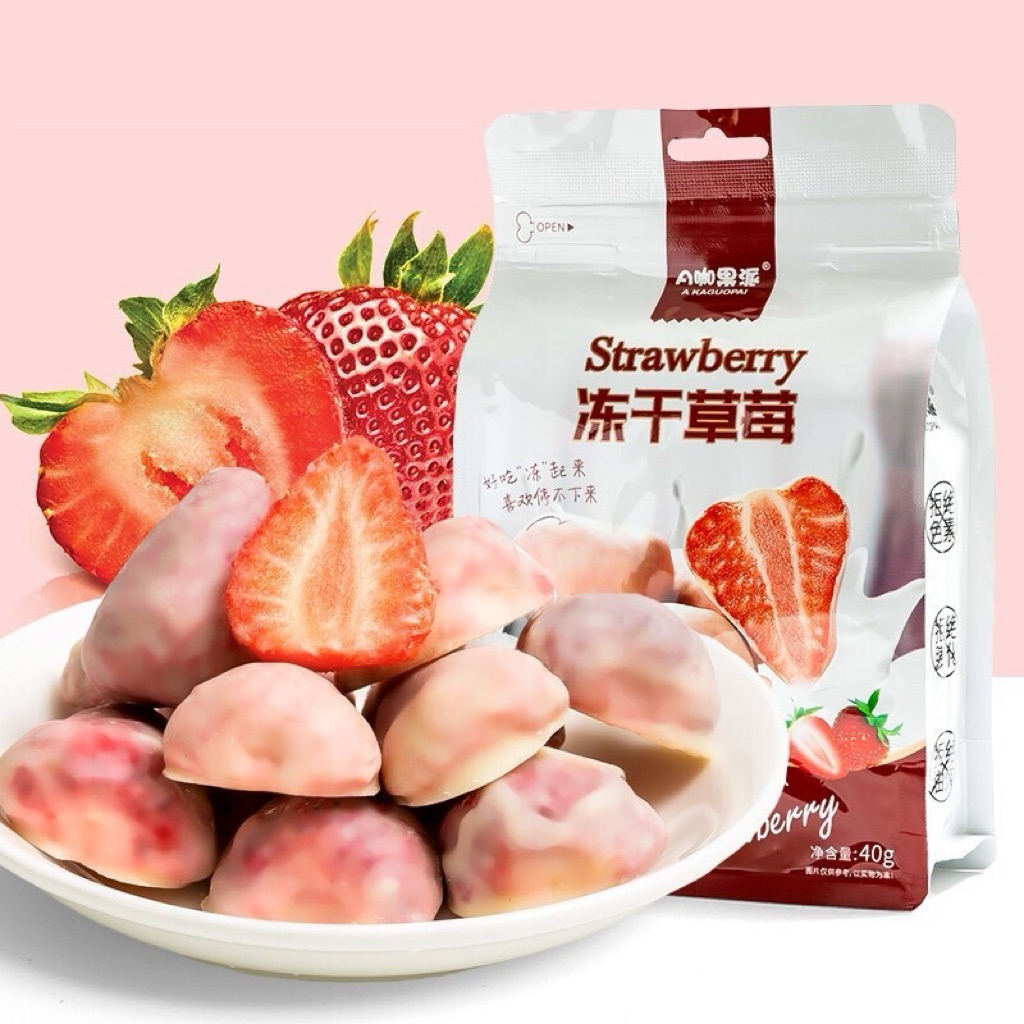 

HALAL Freeze Dried Fruit Strawberry / Snack Strawberry / Strawberry Beku