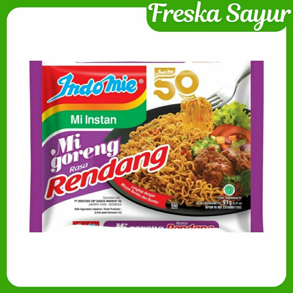 

Indomie Goreng Rendang 91 gr