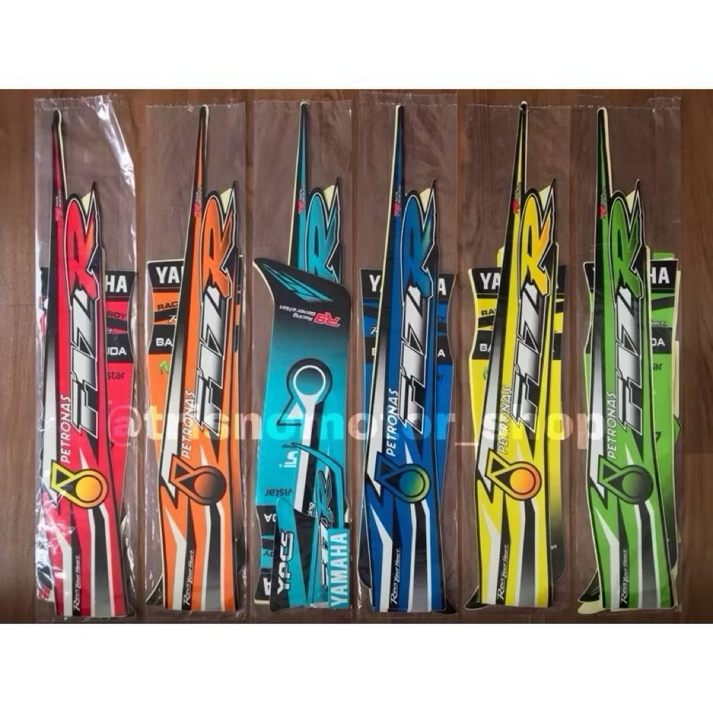 striping polet Yamaha Fiz R F1Z R Petronas sticker stiker fizr f1zr petronas lis list body motor fiz