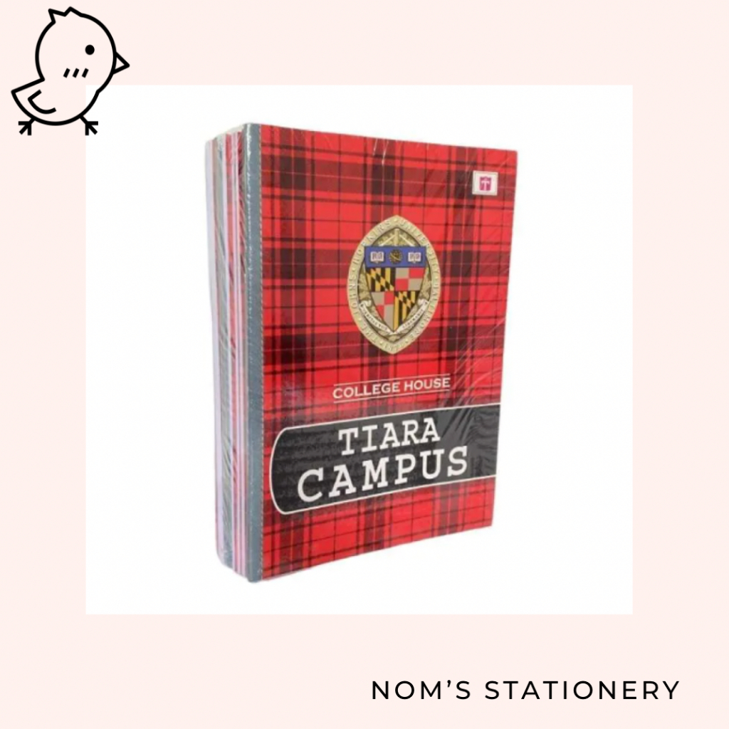 

Buku Tulis Tiara Maxi Campus 50 Lembar (1 Pack isi 10 Buku)