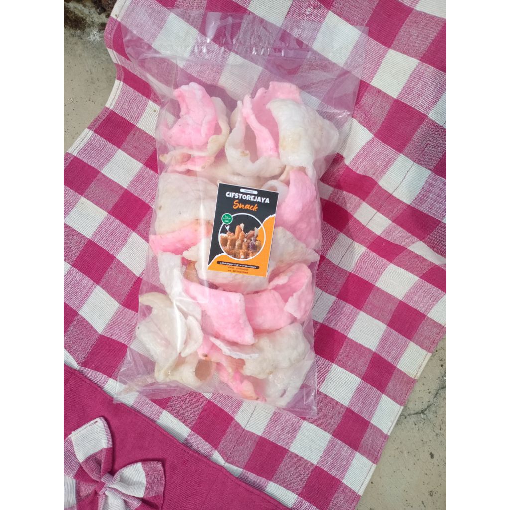 

Kerupuk aci sangrai warna