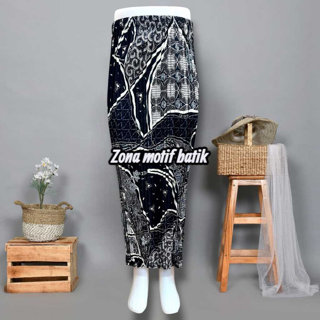 bawahan kebaya anak usia 7-12 tahun/rok plisket batik/bawahan kebaya anak modern