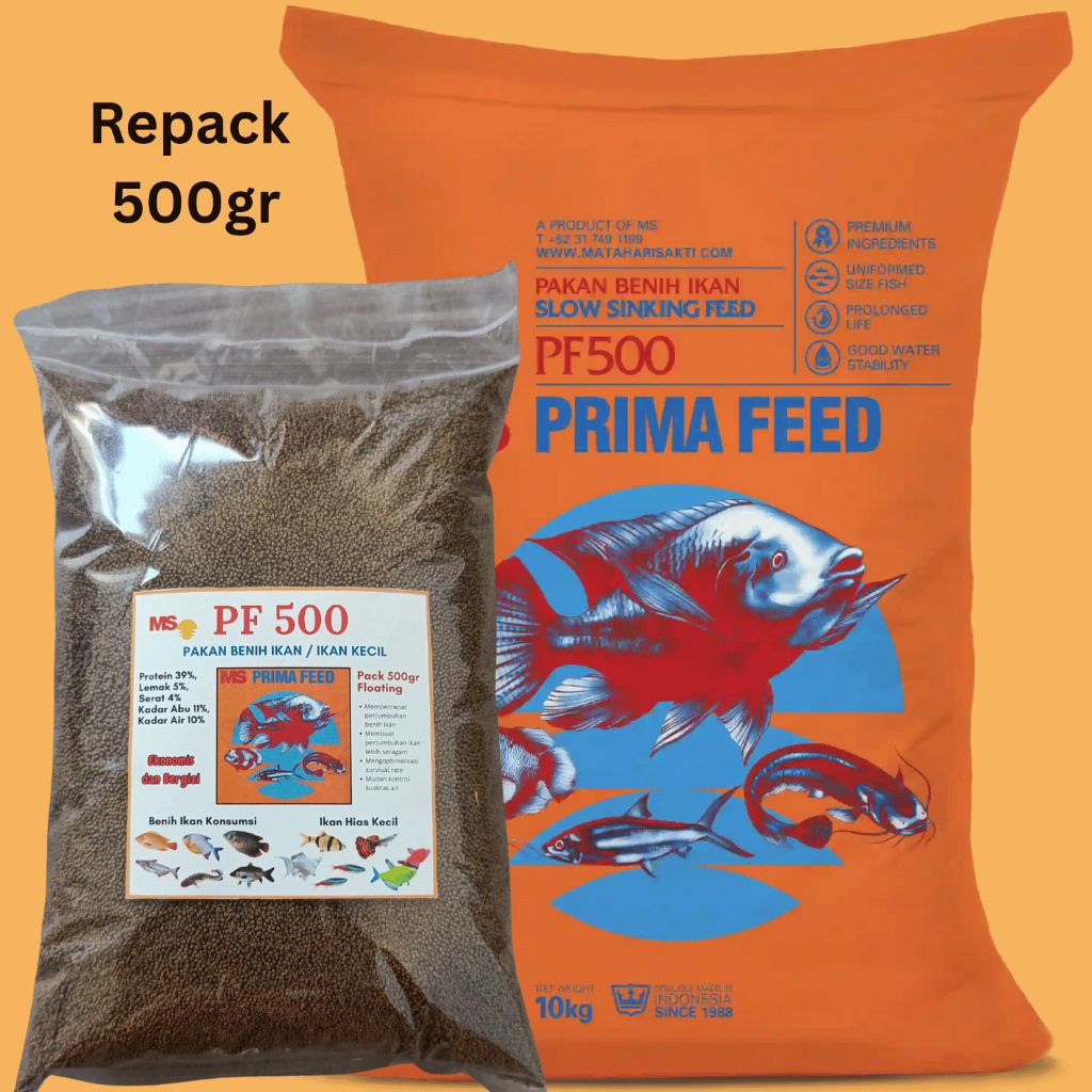 Pelet Prima Feed PF500 repack 500gr