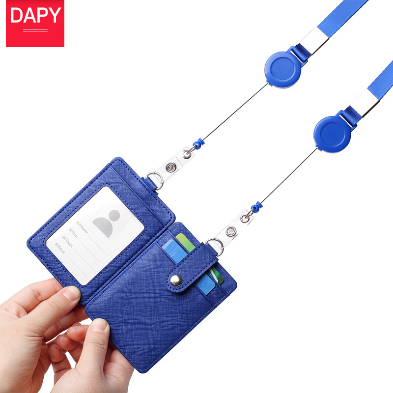 

Holder Kartu ID Kerja Pegawai Multi Slot Gesper Tarik + Lanyard