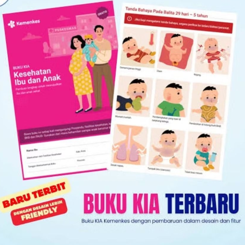 

Buku Kesehatan Ibu dan Anak ( KIA ) edisi terbaru 2024 | Buku Ibu dan Anak | Buku Hamil
