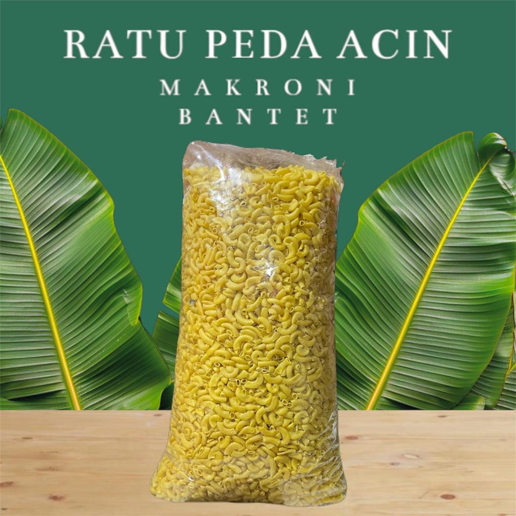 

Makaroni Bantet / Bantat Mentah Kualitas Premium Siap Olah Termurah - Ratu Peda Acin