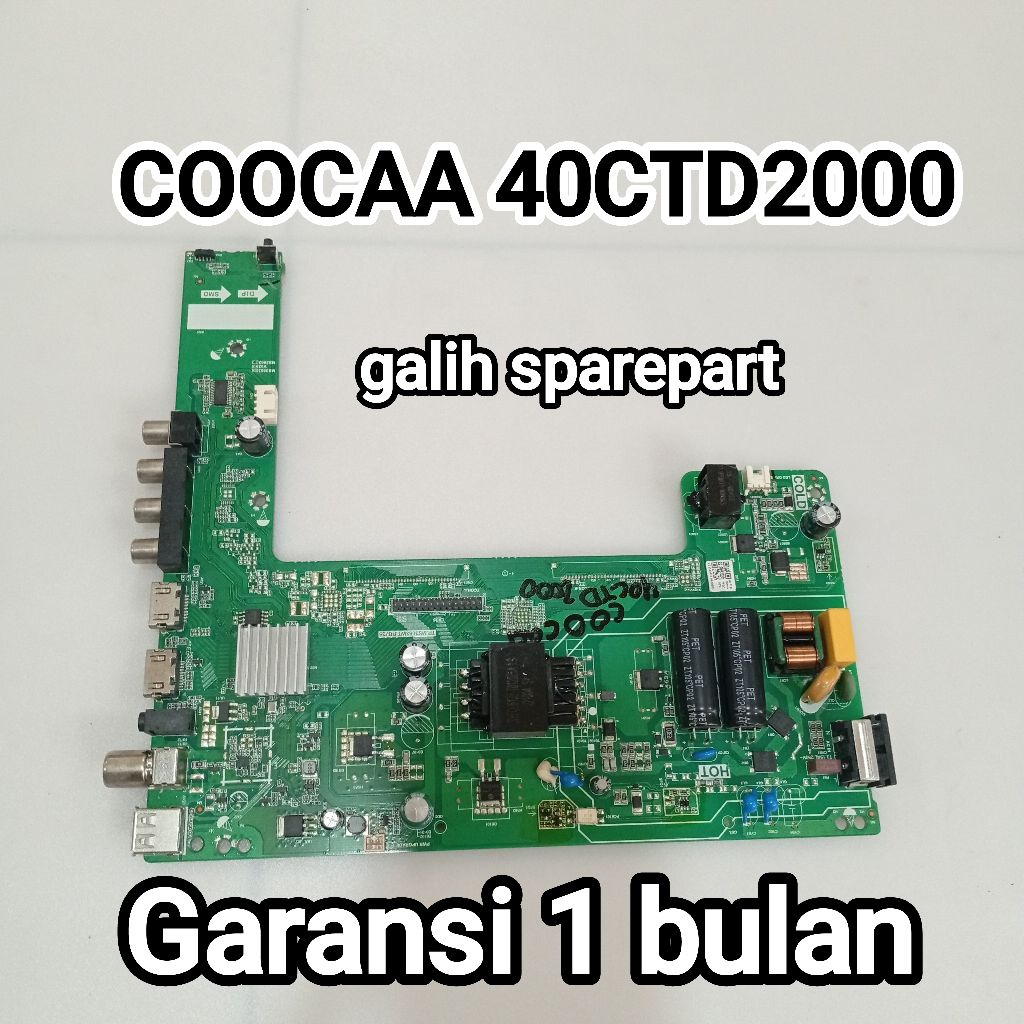 MAINBOARD TV COOCAA 40CTD2000 MB - MODUL - MOBO - MOTHERBOARD TV COOCAA
