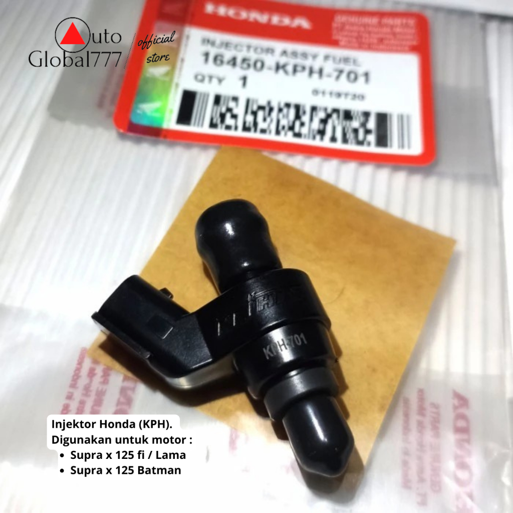 Injektor Supra x 125 fi lama Injector Supra x 125 Batman Honda (KPH)