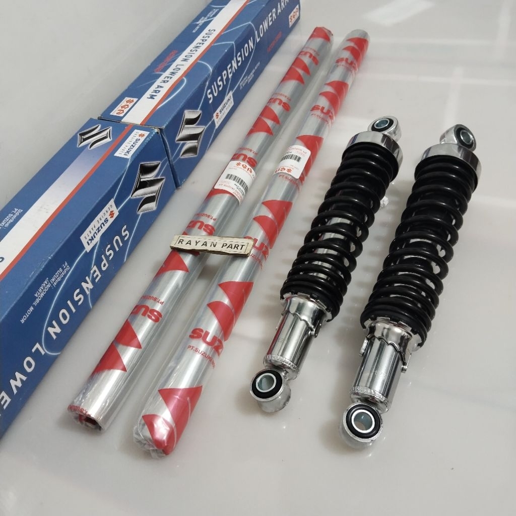 SHOCK DEPAN+BELAKANG SUZUKI THUNDER THUNDER THUNDER SEPASANG ORIGINAL SGP