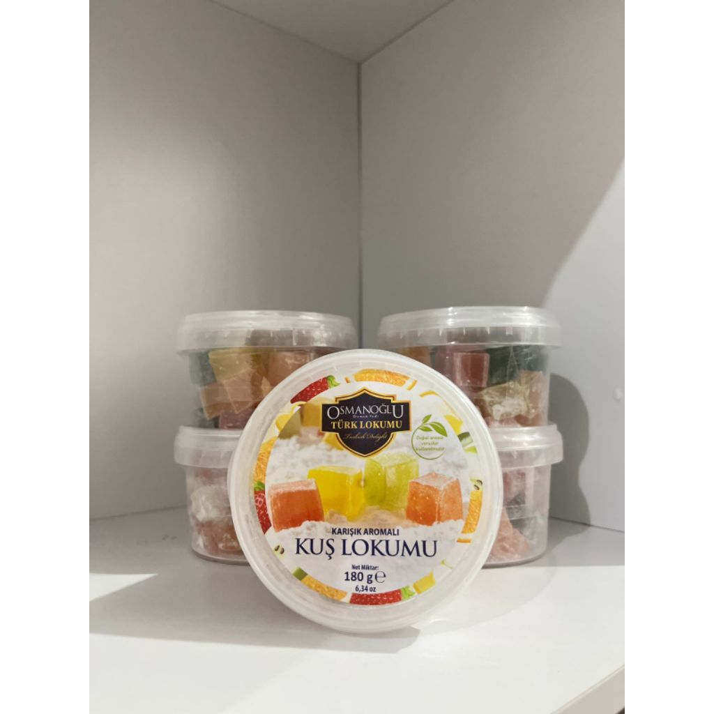 

Turkish delight rasa mix buah enam 180gram