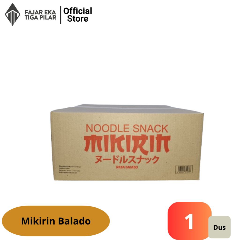 

Mie Snack Mikirin 1 kardus isi 120 pcs