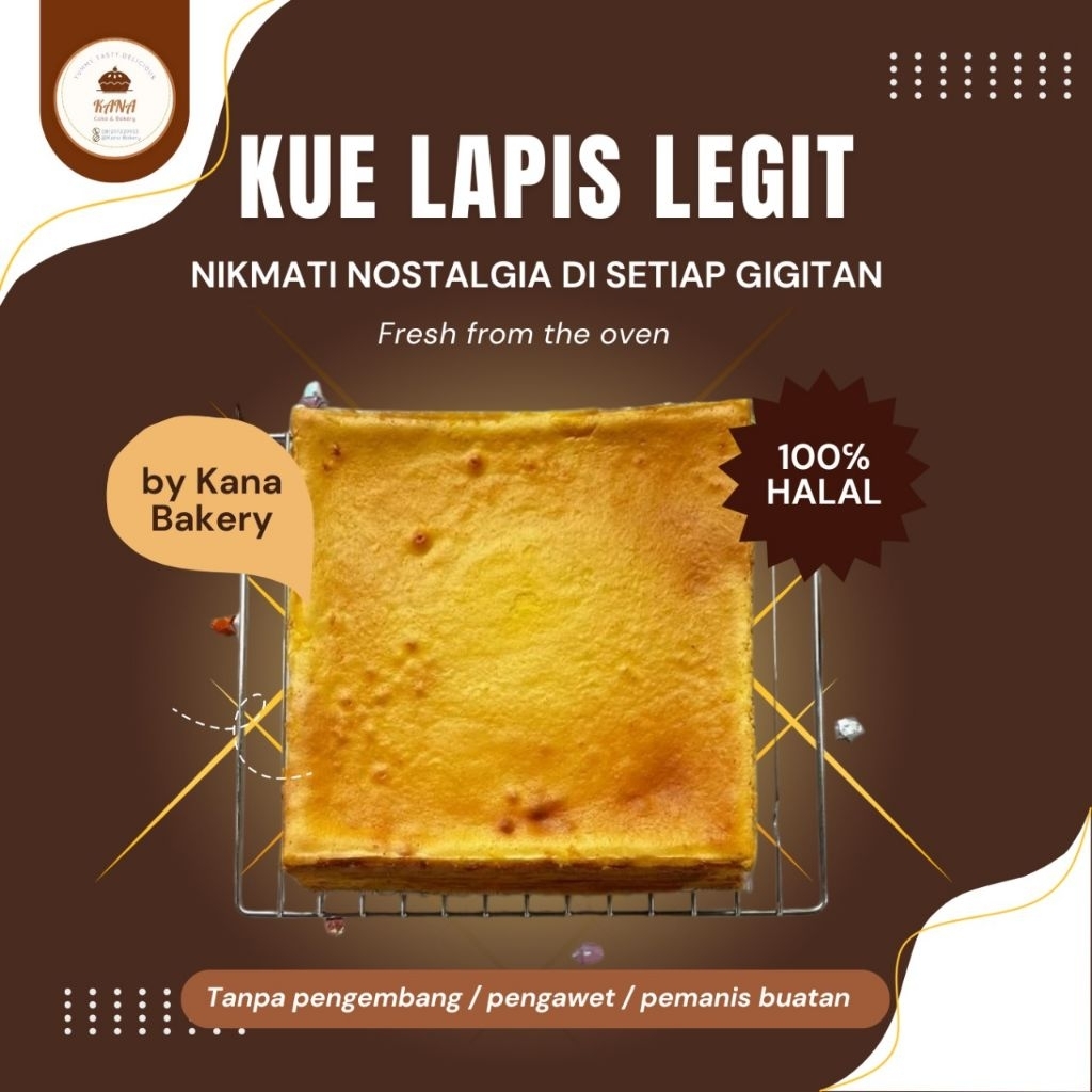 

Kue Lapis Legit By Kana Bakery