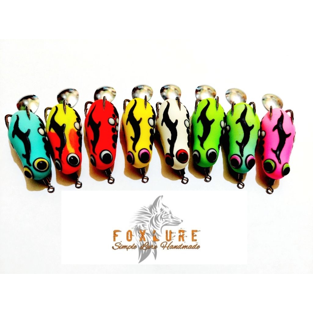 Soft Frog Sf Casting Gabus Aldabra50 Original Foxlure 5cm