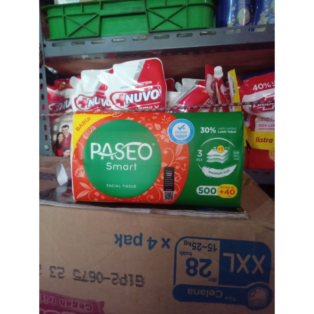 [ 1karton ] Paseo facial tissue 250sheet tisu wajah 250sheet
