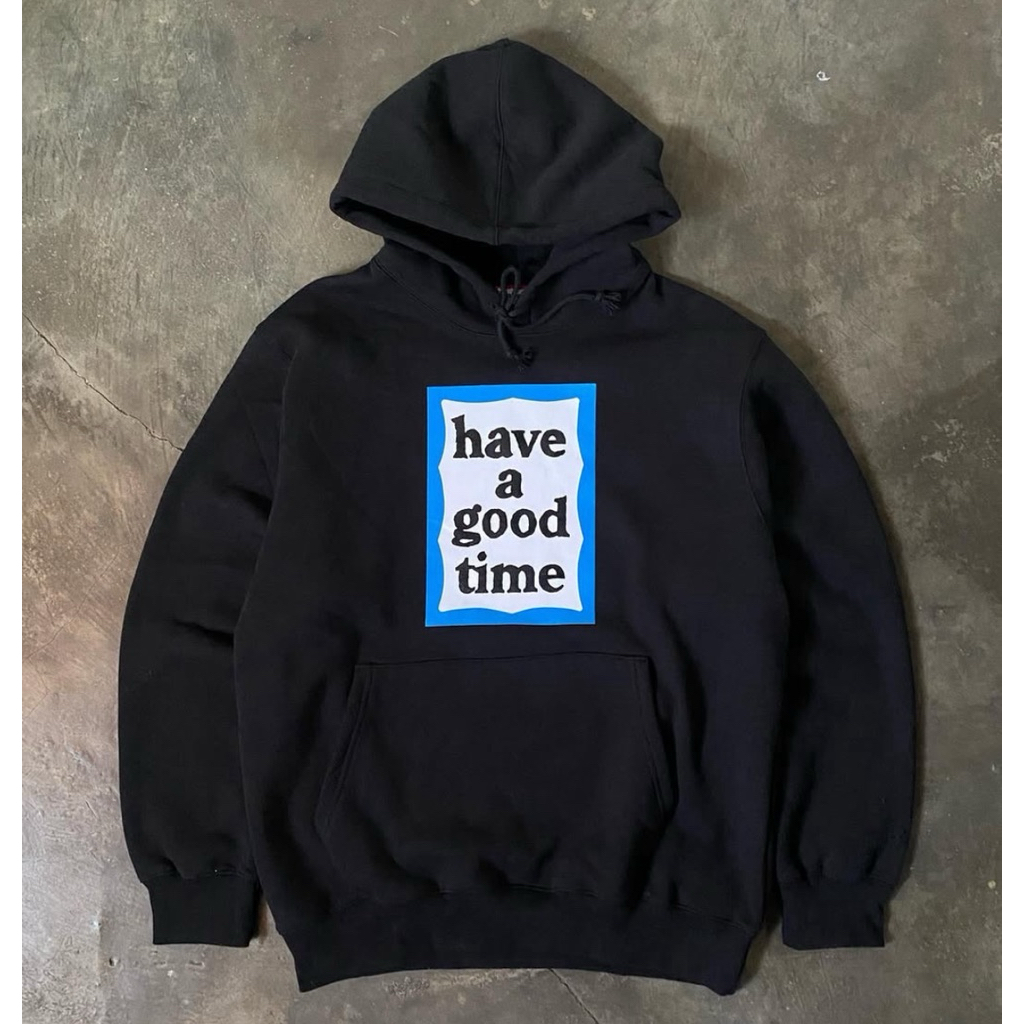1:1 JAKET HOODIE HAVE A GOOD TIME LOGO BLUE UNISEX FULL TAG