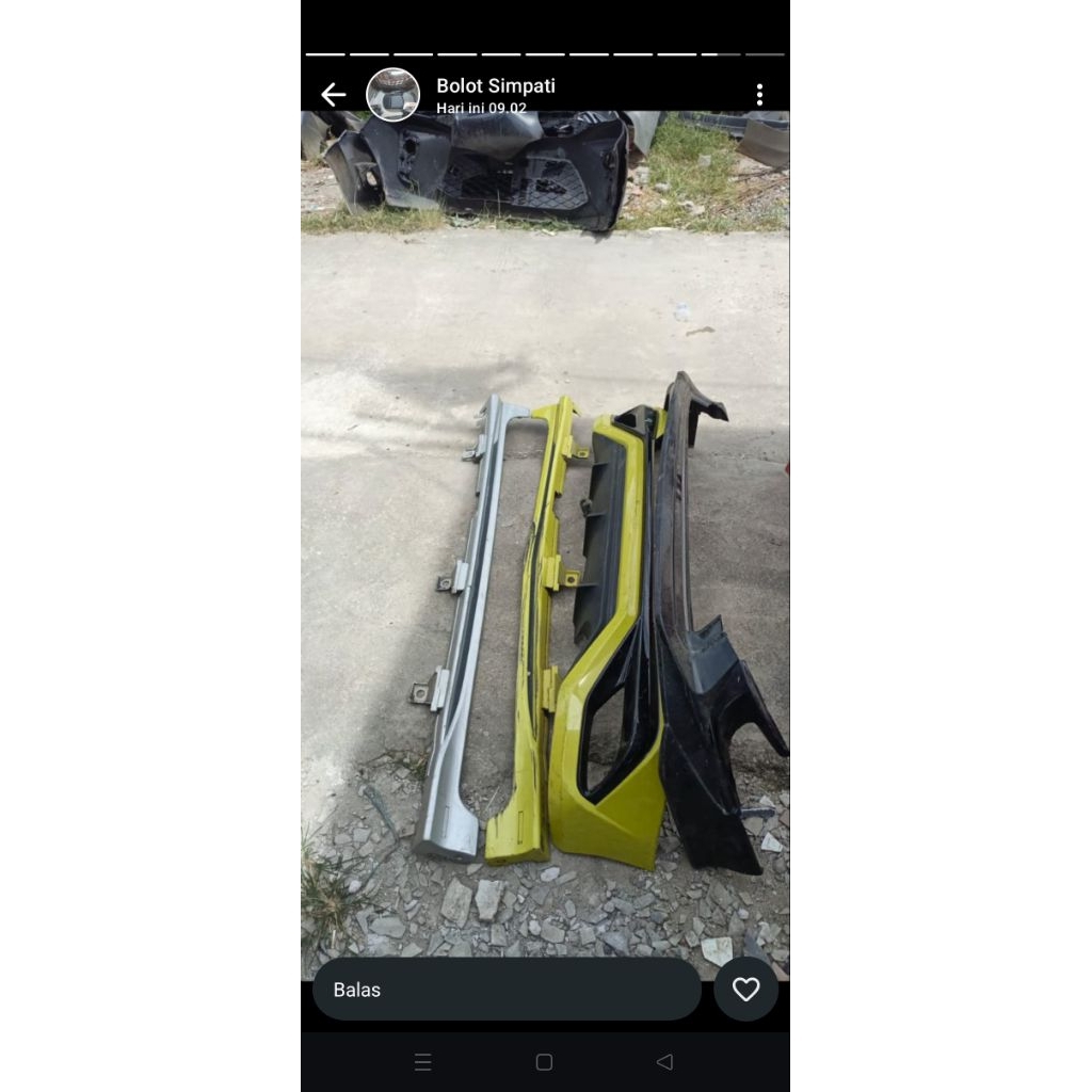 bodykit Yaris 2021 original