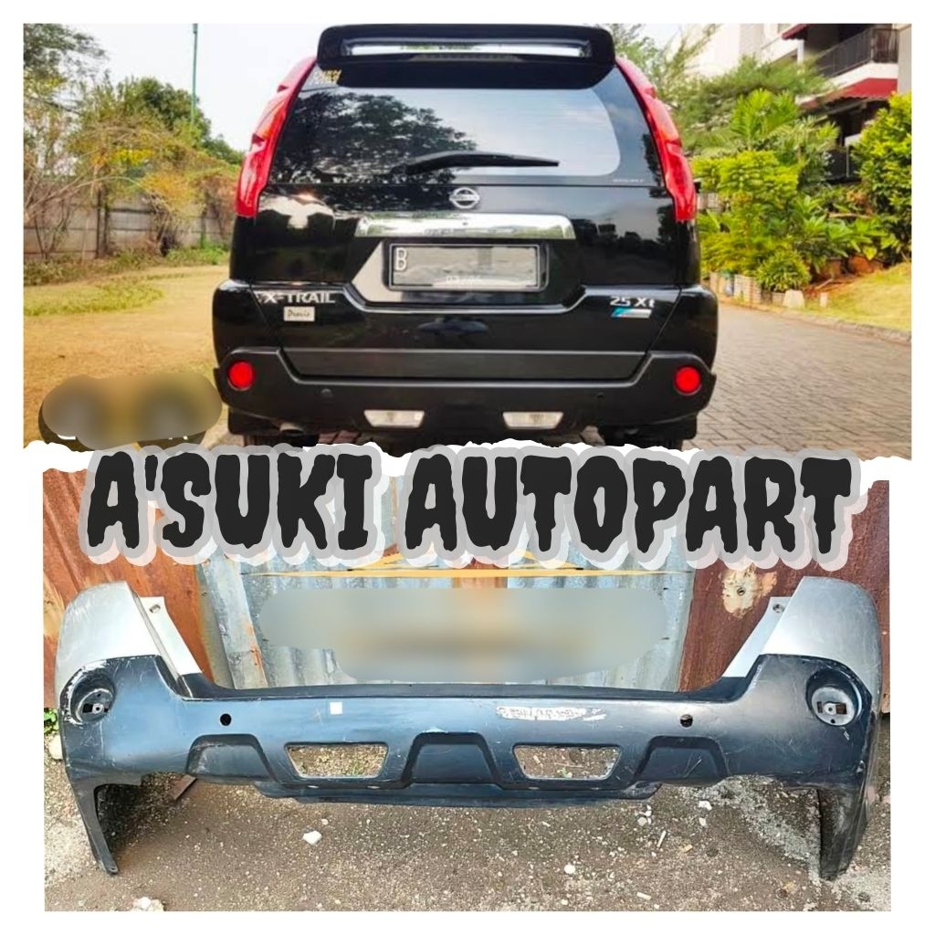 bumper bemper belakang xtrail t31 2007
