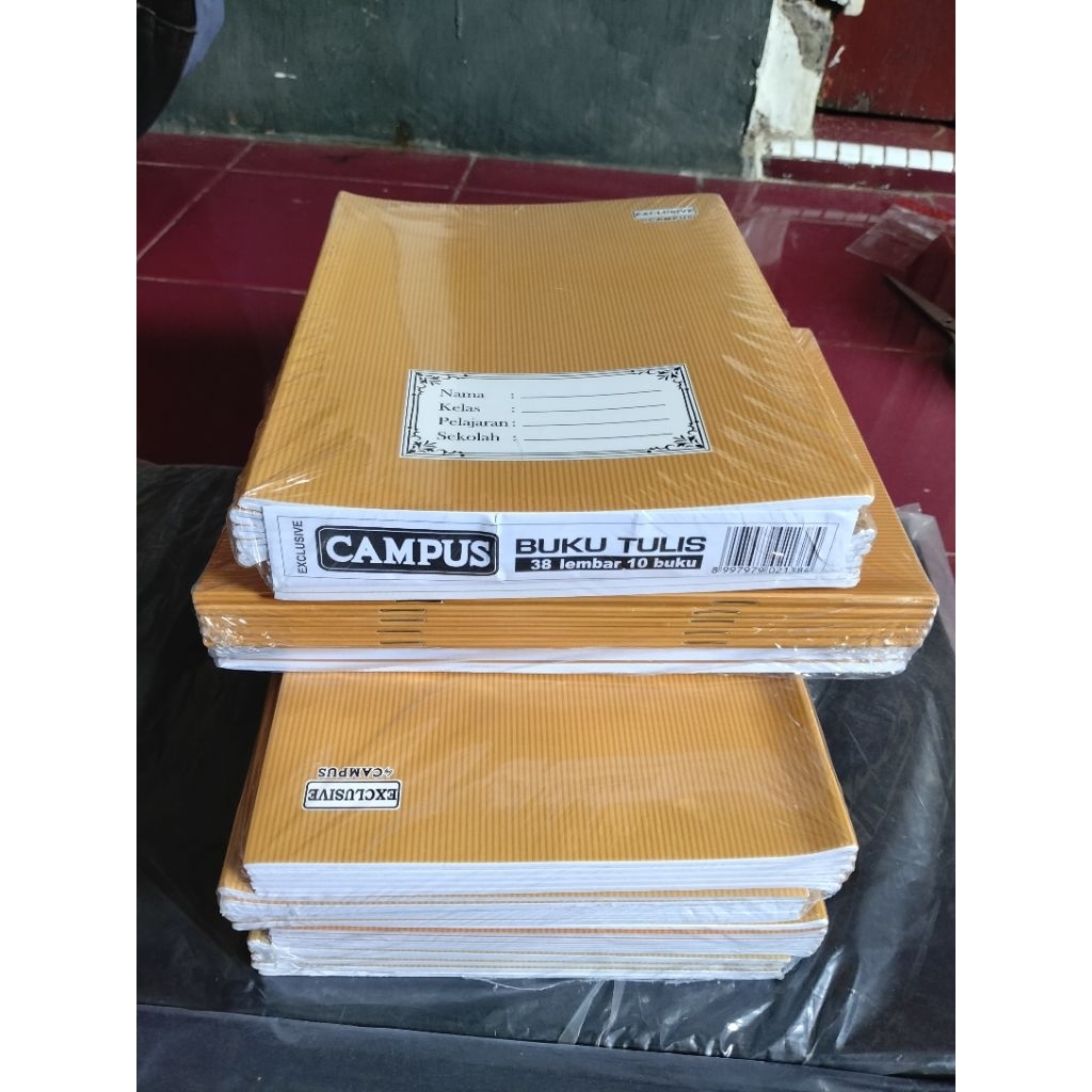 

Buku tulis promo campus 38 lembar isi 10 pcs
