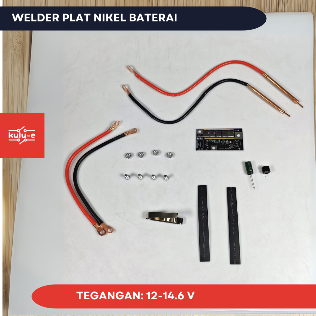Las Plat Nikel Baterai 18650 DIY PCB Battery Spot Welder Portable Circuit Board