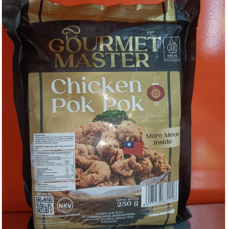 

Gourmet Master Chicken Pok Pok 250 Gram