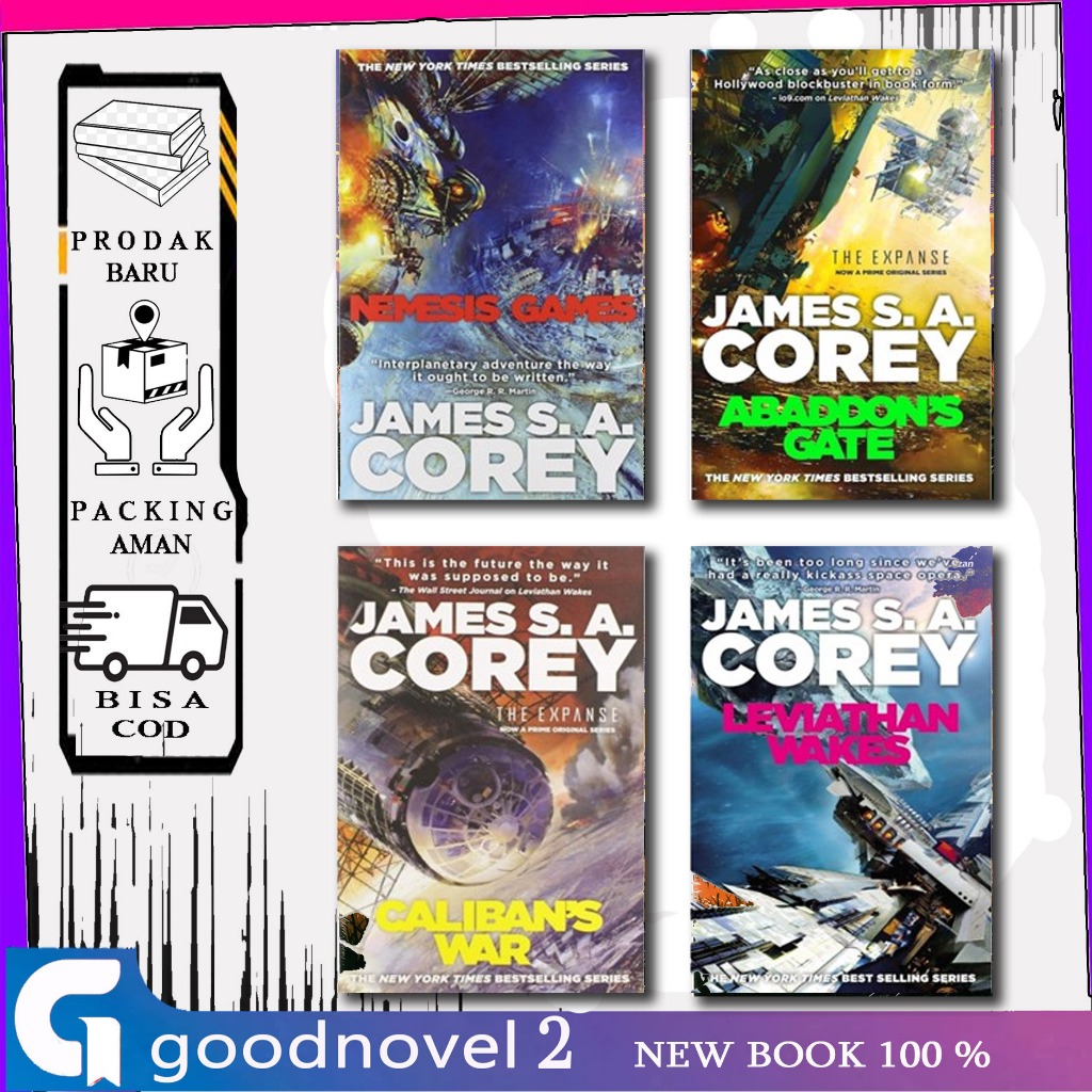 The Expanse (9 book series) Leviathan Wakes | Caliban's War | Leviathan Falls By James S. A. Corey