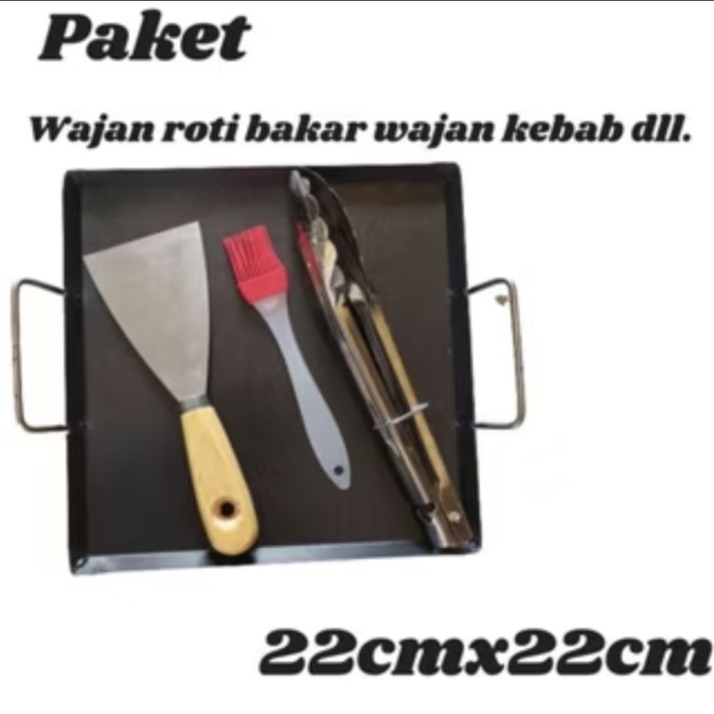 WAJAN ROTI BAKAR KEBAB PANGGANG ROTI / WAJAN ROTI BURGER