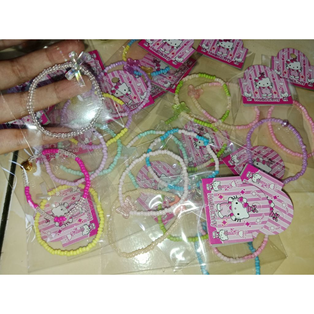 Gelang Anak Anak Gelang Manik Manik Mote Anak Gelang manik manik / Gelang Mainan Anak