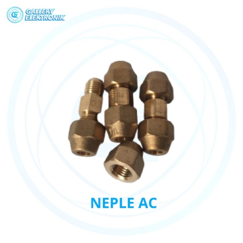 Nut Nepel AC Double 1/2 pk