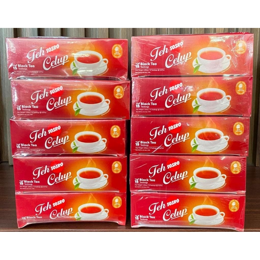

Teh celup sosro 10box