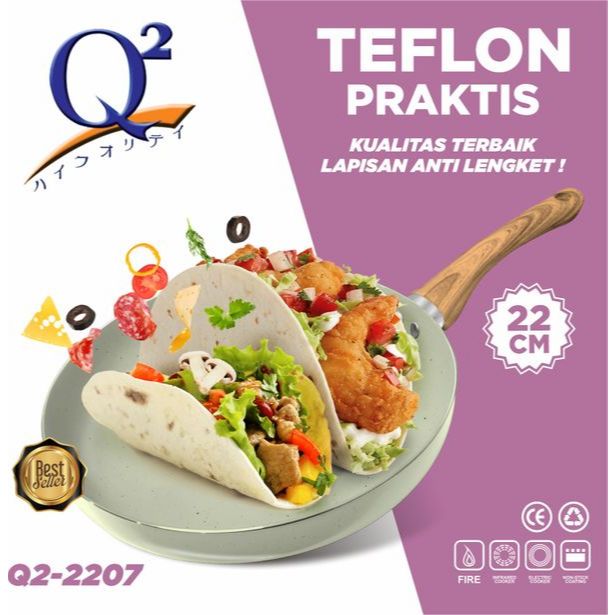 FryPan Teflon Q2 2207 @10/40pc