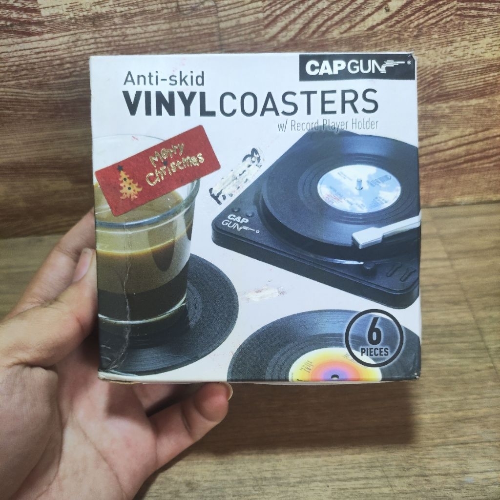 CapGun Anti Skid Vinyl Coasters