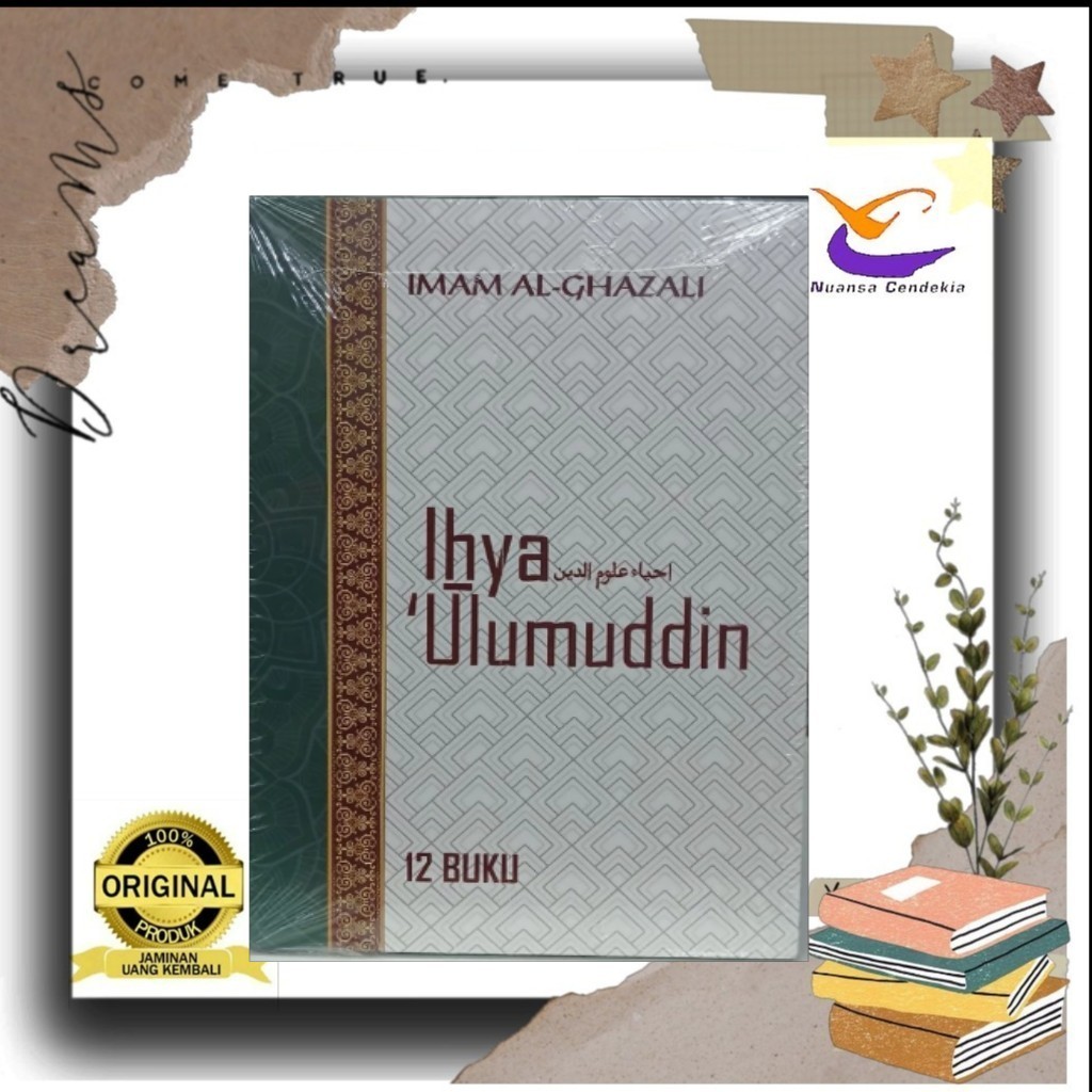 Terjemah Ihya Ulumuddin Set Lengkap 12 buku - Ihya Ulumudin 1 set