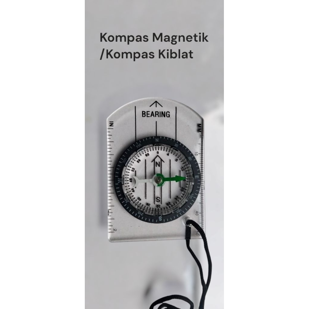 Kompas Magnetik,Kompas Kiblat (Lihat Panduan Kiblat)