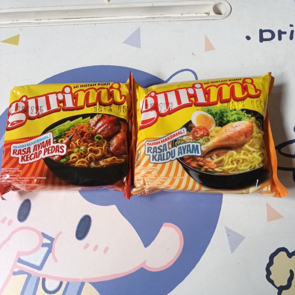 

5 Pcs Mie instan Gurimi Rasa Ayam Kecap Pedas Kaldu Ayam