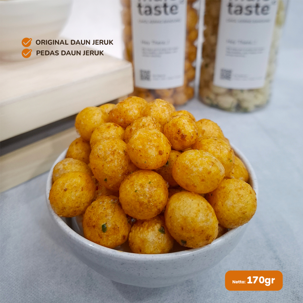 

Cimol Kering Bandung Rasa Pedas/Original - Oleh-oleh Bandung - Emplod/Endog Lewo