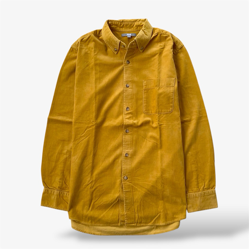 Kemeja Corduroy Uniqlo