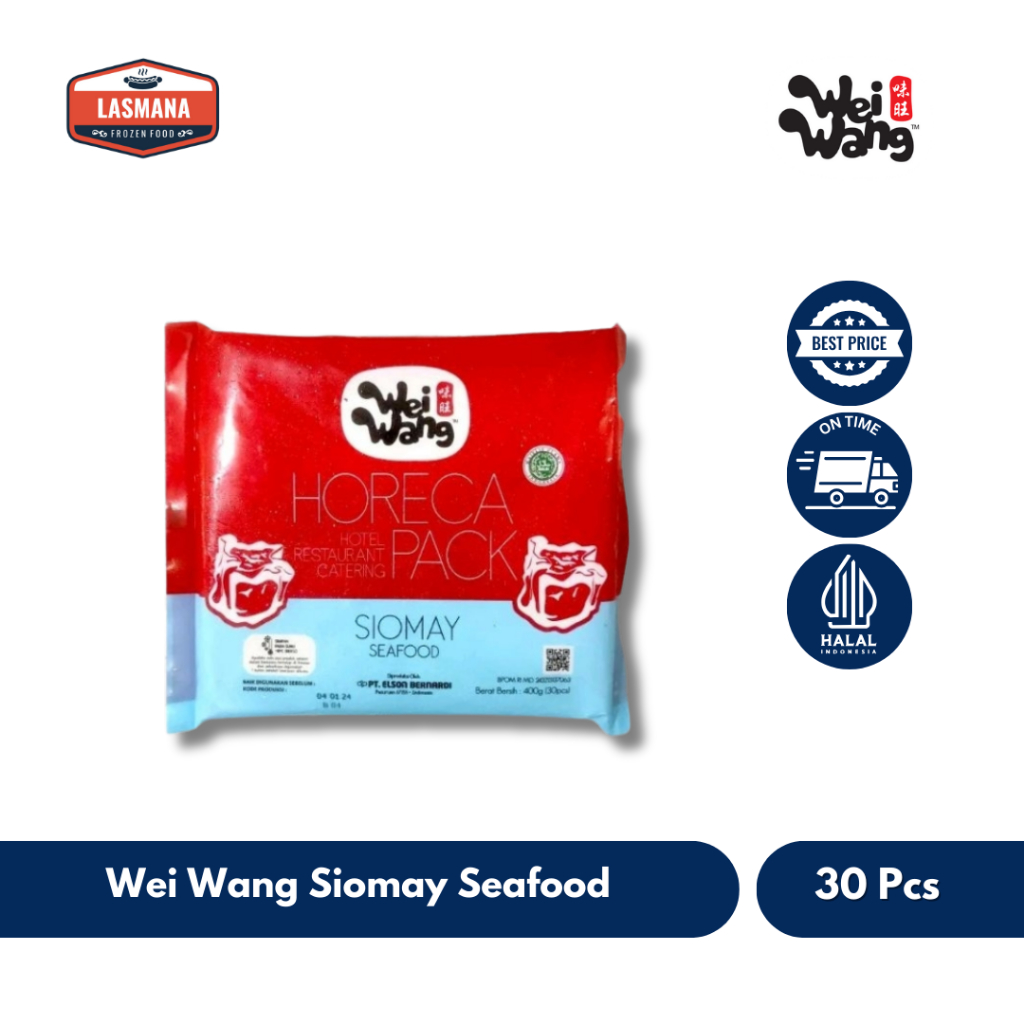 

Weiwang Siomay Seafood Isi 30 Pcs