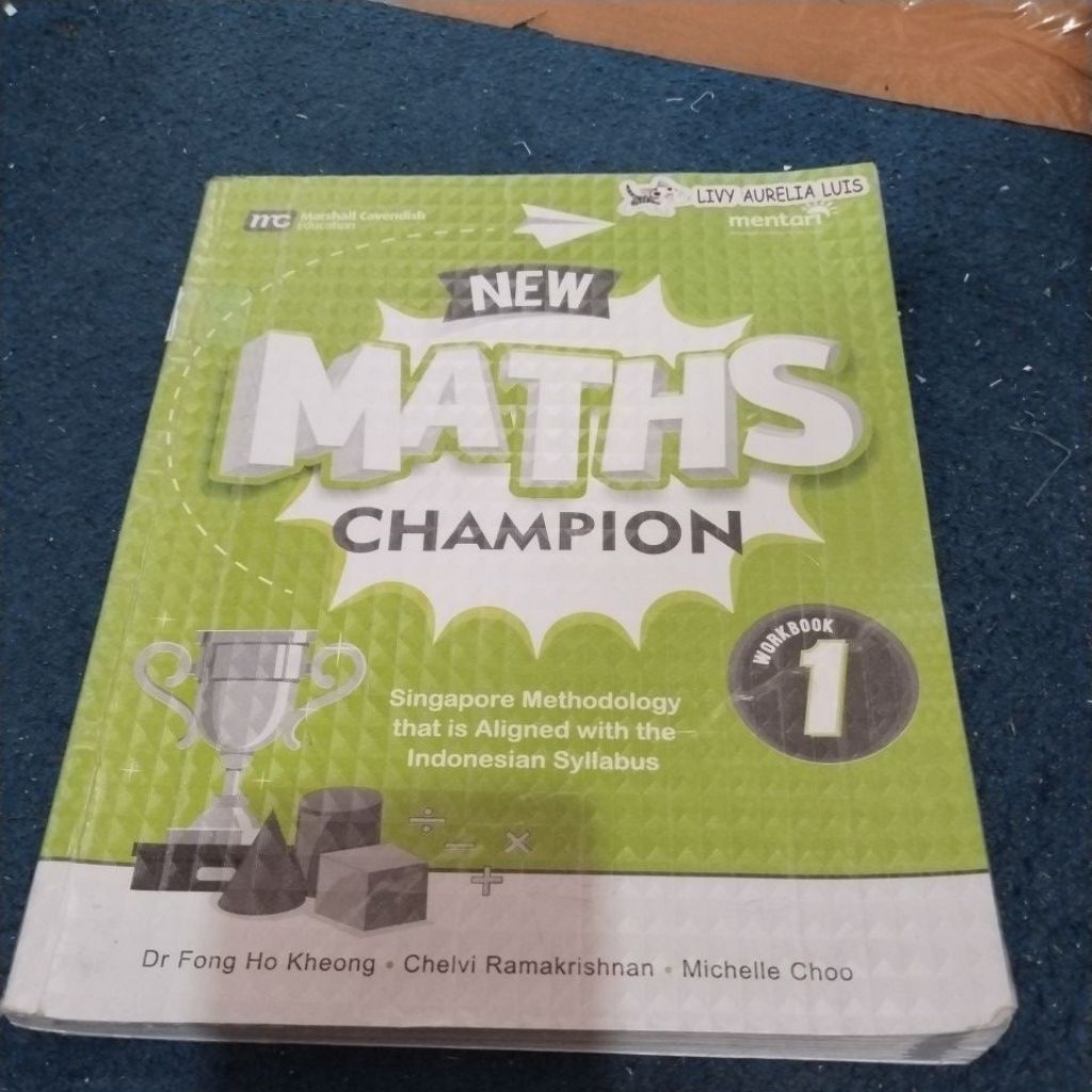 NEW MATHS CHAMPION 1 Workbook