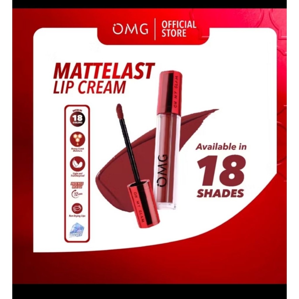 OH MY GLAM LIP CREAM MATTE