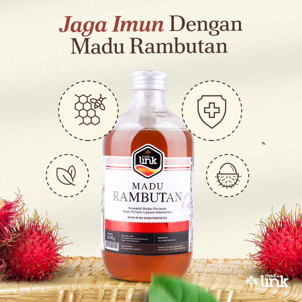 

LINK - Madu Rambutan Madu 650g